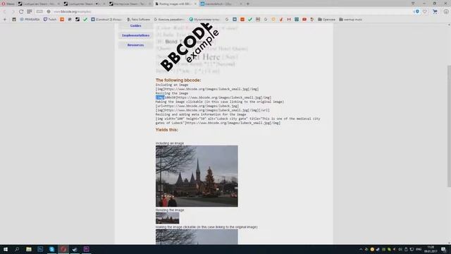 Делаем красивое описание странички в workshop'e(С гифками и картинками)!!! смотреть онлайн
