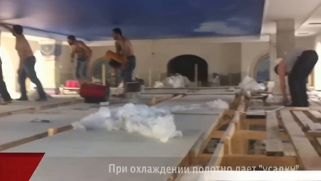 Натяжной потолок с фотопечатью www.decor-potolok.ru смотреть онлайн