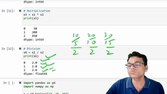CUET UG Computer Science Exam #18 : Data Handling Using Pandas | Maths Operation on Series in panda смотреть онлайн