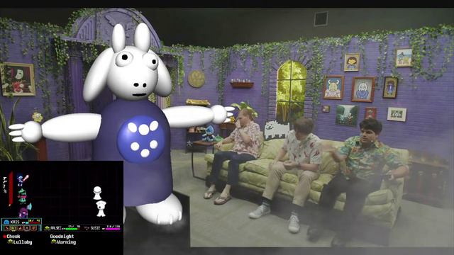 watching the infamous 3d toriel scene from the Undertale 6th anniversary live смотреть онлайн