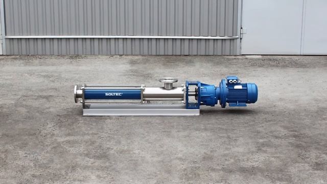 Винтовой насос SOLTEC ® BN053L01FY для перекачивания жидкостей с большим содержанием механических п