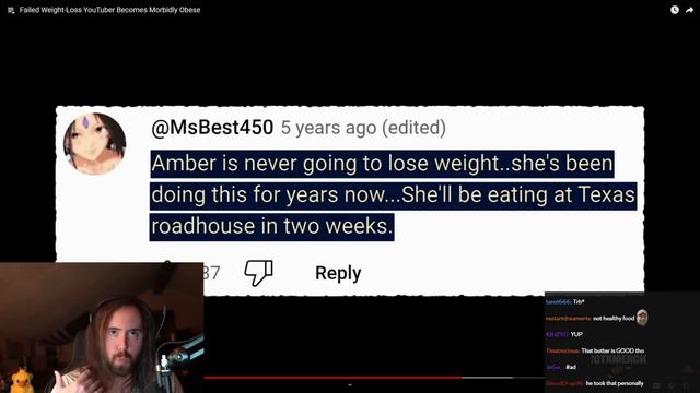 Failed Weight-Loss YouTuber Becomes Morbidly Obese | Asmongold Reacts смотреть онлайн
