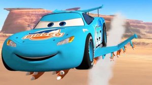 Lightning McQueen Vs PACMAN (Dinoco Lightning McQueen) 🔥 Best of Future Cars Vol 3