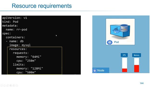 Kubernetes in Arabic 47 - Resource requirements смотреть онлайн