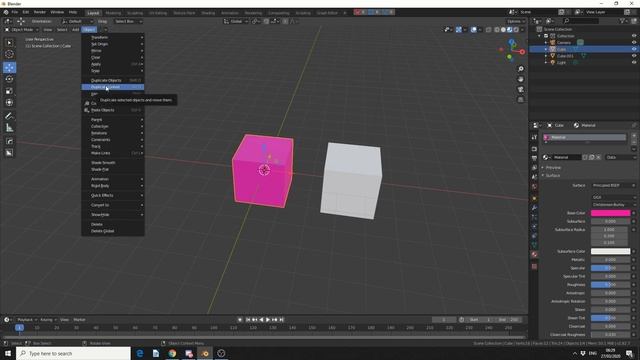 Blender Basic Tutorial: Duplicate & Duplicate Linked смотреть онлайн