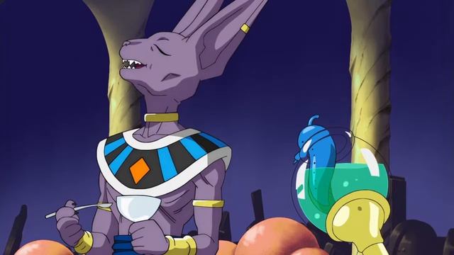 Oracle fish tells Beerus the name he can't remember смотреть онлайн