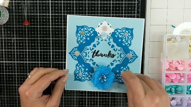 Thank you cards using Spellbinders Dies смотреть онлайн