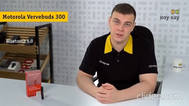 Беспроводные наушники Motorola VerveBuds 300 смотреть онлайн