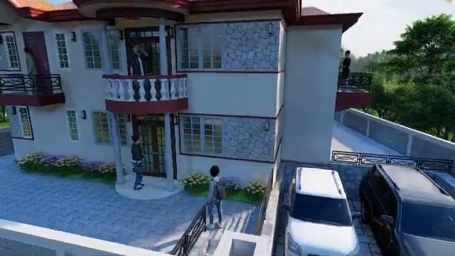 Vue extérieure/ Design (AutoCAD, SketchUp, Lumion 11) смотреть онлайн