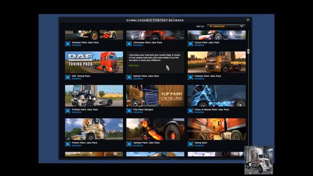 Como jugar on line con DLC piratas en ATS y ETS2 смотреть онлайн