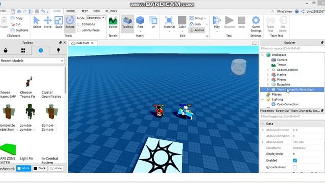 ROBLOX STUDIO- How To Make Choose Teams System ( Give Away ) смотреть онлайн