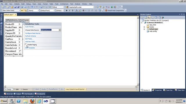 ASP.NET in Two Minutes Or Less: Bind Data to a DetailView Control смотреть онлайн
