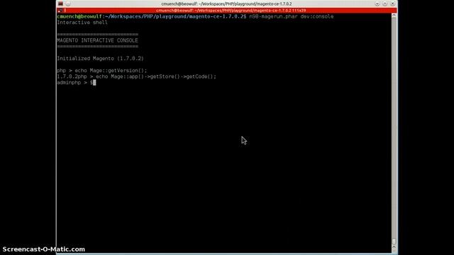 n98-magerun - Interactive Console смотреть онлайн