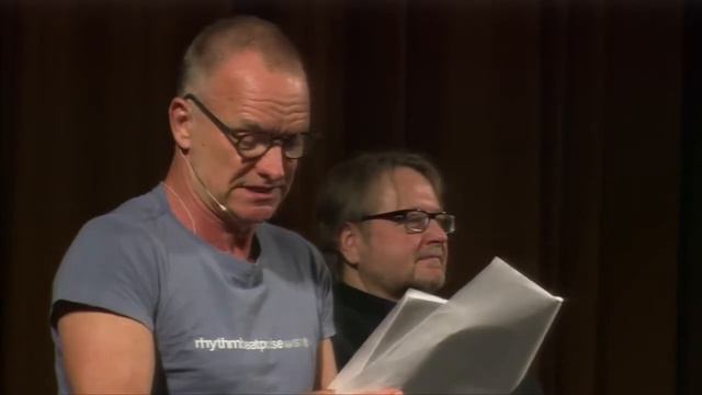 Sting reads from Studs Terkel's memoir смотреть онлайн