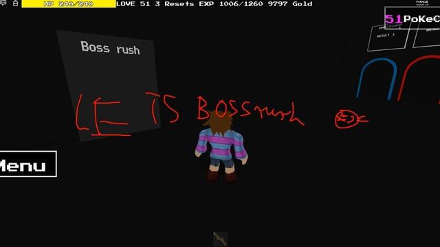 Undertale Roblox Fights смотреть онлайн