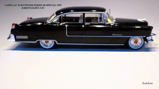 CADILLAC FLEETWOOD SERIES 60 SPECIAL 1955 (GREENLIGHT) 1\43 смотреть онлайн