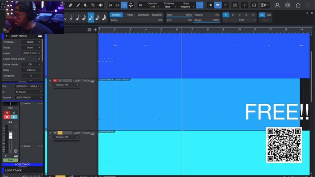 See LOOP TRACK In Action! |Free Drum Rompler VST| смотреть онлайн