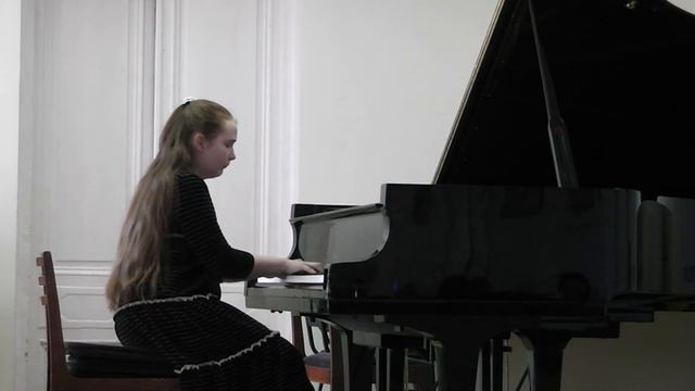 Ключерёва Анастасия 12 лет Чайковский-Плетнёв Andante Maestozo из "Щелкунчика". смотреть онлайн