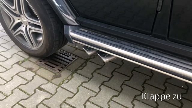Underground Exhaust Mercedes G63 AMG Stage 3 Klappenauspuff Sound 5.5 V8 BiTurbo смотреть онлайн