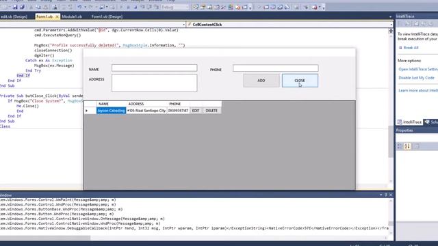 Visual Basic and MySQL Add Edit Delete Search Part 3 смотреть онлайн
