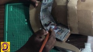 How to make Roman helmet out of Cardboard|DIY  Roman helmet |Homemade Greek helmet