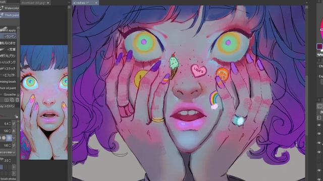 Re-Drawing AI Art Pics from Pinterest Because I Can смотреть онлайн