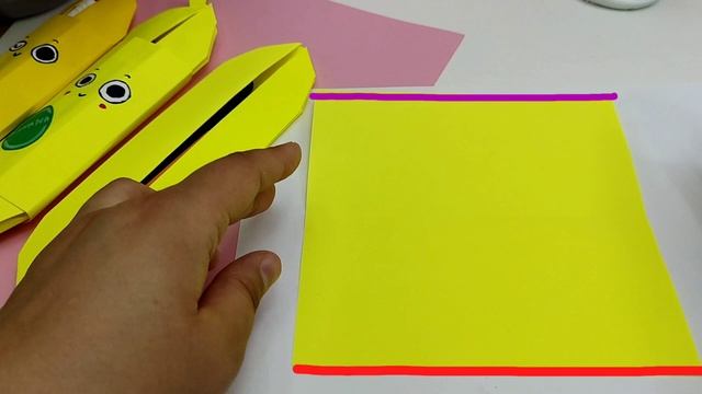 Paper pensil box DIY / Origami pencil box / Пенал из бумаги / Как сделать пенал своими руками / смотреть онлайн
