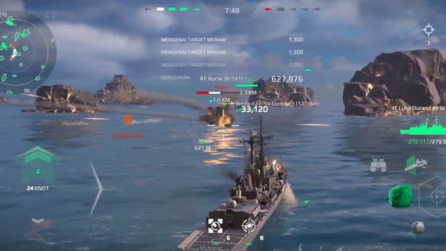 Again, the ship is expensive but not worth buying -Modern Warships Alpha Test- смотреть онлайн