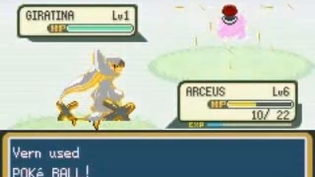 Origin Giratina on Fire red смотреть онлайн