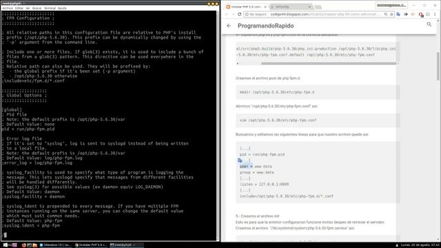 Instalar PHP 5.6 como adicional PHP FPM & FastCgi para ISPconfig en Ubuntu 16.04 ? смотреть онлайн