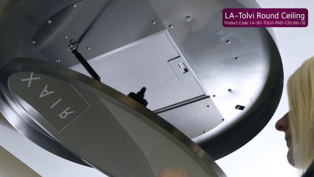 Tolvi Slimline Round Ceiling Extractor - Luxair Cooker Hoods смотреть онлайн
