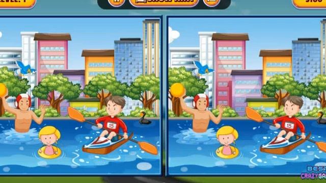 Spot 5 Diffs Urban Life - Best crazy games смотреть онлайн