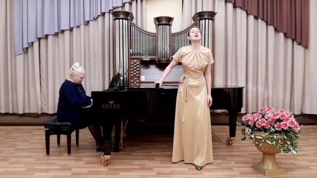 Борисова Мария, Р. Шуман, «Посвящение» из цикла «Мирты» смотреть онлайн