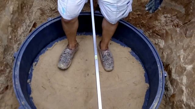 Быстровозводимый колодец для водопровода из пластиковых колец смотреть онлайн