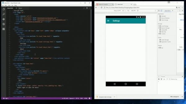 Creating a very simple app with HTML, CSS & Javascript - Part 1/3 - Onsen UI