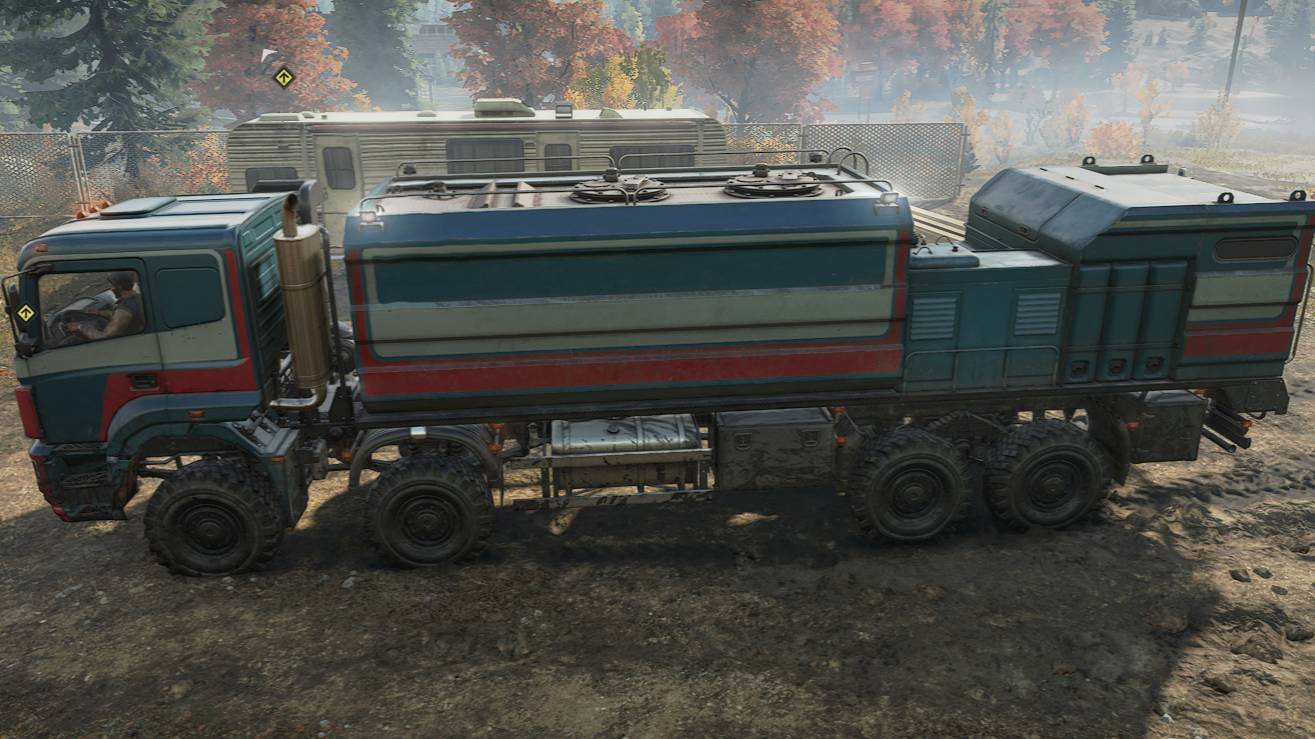 SnowRunner. дастаём систерну  # 3