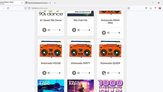 Laravel React Radio Application (with source code) смотреть онлайн