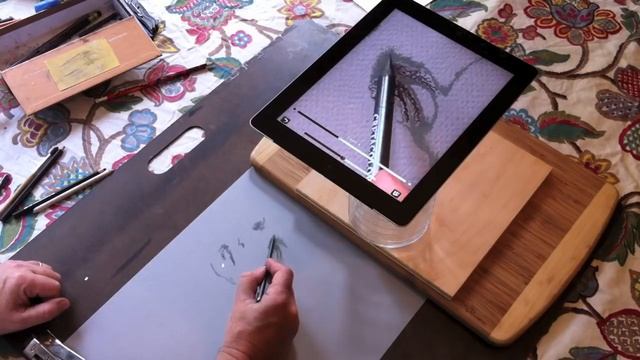 Camera Lucida iPad App Demo - Graphite Portrait смотреть онлайн