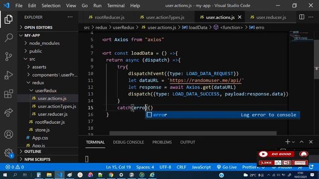Random User Profile App with React Hooks & Redux for beginners - React Micro Project смотреть онлайн