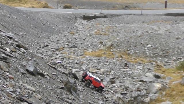 FJ Cruiser Hard Rock Crawl | FTX Outback Geo 1/10 Scale Toyota 4x4 смотреть онлайн