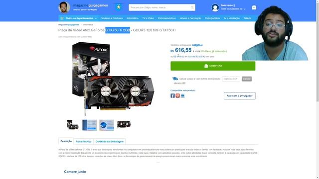 Promoções Hardware 30/03: RX 550 R$ 569 NO CARTÃO + MONITOR 144HZ POR R$ 998 смотреть онлайн