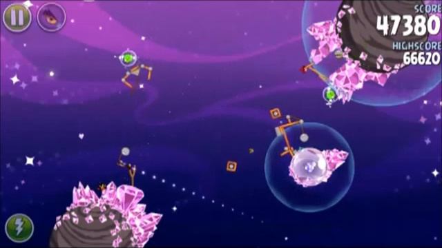 angry bird space cosmic crystals stage 16 смотреть онлайн