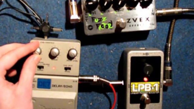 Fuzz Factory+EHX PB-1+Ibanez DE7 смотреть онлайн