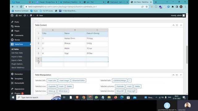 How to Make Tables in Wordpress | Table Presss Wordpress Plugin Tutorial смотреть онлайн
