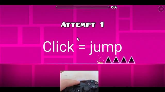 How to play geometry dash on ps4 controller No app downloads tutorial mobile смотреть онлайн