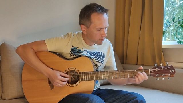 "Старый рояль", песня из к/ф "Мы из джаза" на гитаре смотреть онлайн