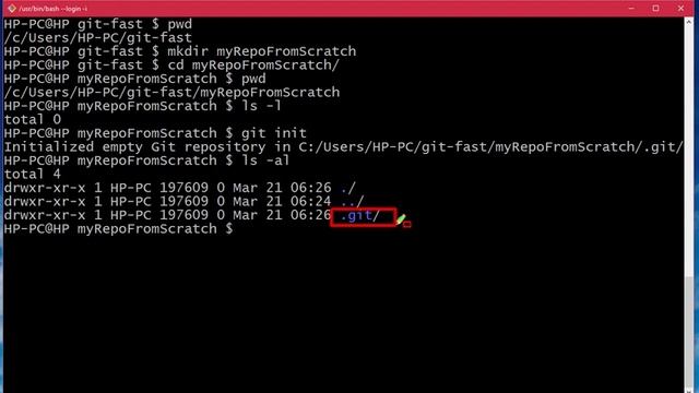 Initializing an empty Git repository (Lab) смотреть онлайн