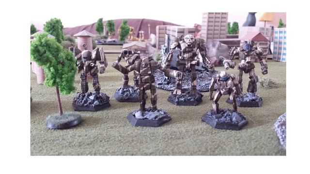 Battletech SRM Mechs