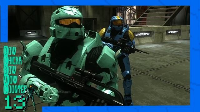 Every Time Tucker Says "Bow Chicka Bow Wow" In Red vs Blue (Seasons 1-13) смотреть онлайн