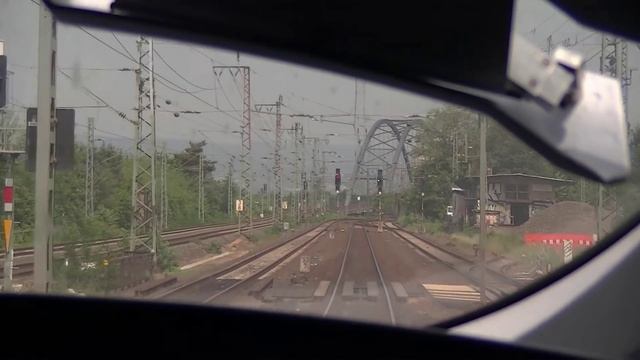 DB ICE / Frankfurt Flughafen Fernbf → Frankfurt (Main) Hbf смотреть онлайн